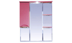 Misty Зеркальный шкаф Жасмин 85 L розовый